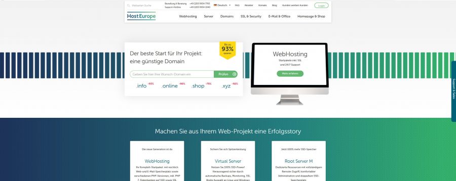 Host Europe Wordpress Hosting Im Test 2019 Expertede